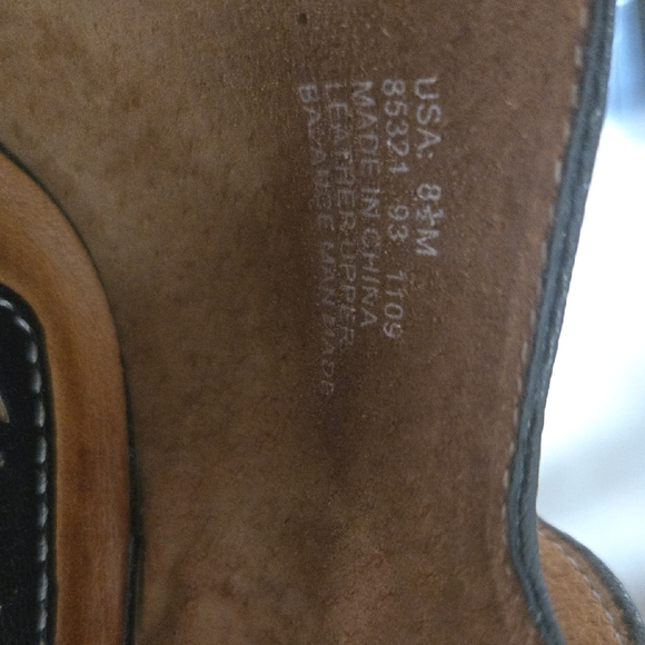 Clarks Black Peep Toe Heels - Picture 13 of 13